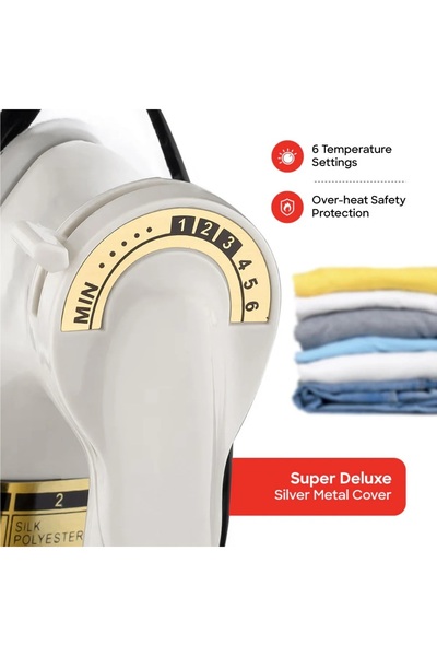 Sanford Dry ironing machine, professional iron, 1200W, SF20DI, non-stick gold ceramic coated soleplate