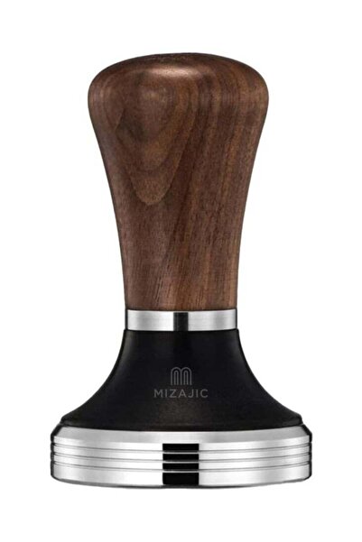 MIZAJIC مضرب قهوة 58 مم بقاعدة مسطحة من الفولاذ المقاوم للصدأ بدرجة الطعام وم...