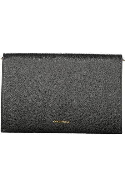 Coccinelle Elegant black leather Dandy bag