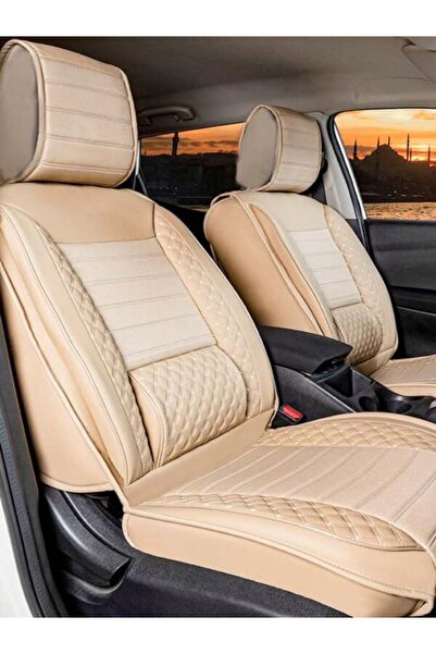 barototuning Fiat Egea Compatible Plus Lux Series Black and White Car Seat Co...