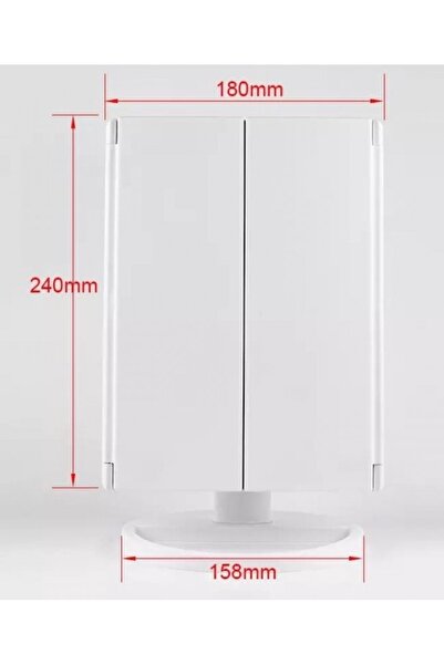 Mihai Oglinda AO 77901 reglabila cu LEDuri si Iluminare pentru Machiaj