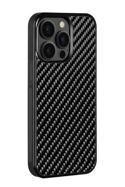 solarae جراب فاخر من ألياف الكربون الحقيقية لهاتف iPhone 15 Pro - خفيف الوزن،...