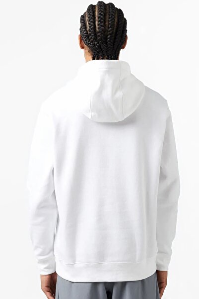 Nike Спортно облекло Качулка Флис Унисекс Бяло Şardonlu Kapüşonlu Суитшърт Beyaz