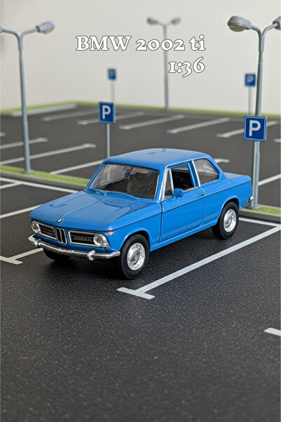 craftivio Blue 1:36 Scale Die Cast Doors Open Licensed Bmw 2002 Ti Toy Metal ...