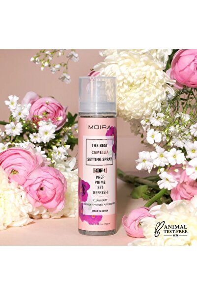 MOİRA أفضل بخاخ تثبيت المكياج برائحة الكاميليا