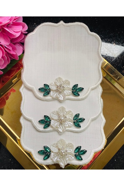 ELÇİÇEK HOME Sunum Peçete,Kokteyl Peçete,Kahve Yanı Sunum Peçete 3 Adet