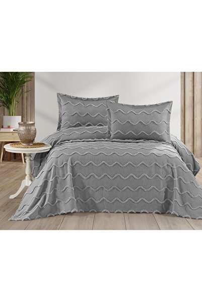 ARS HOME COLLECTION طقم سرير مزدوج من إسليم (غطاء سرير) 3 قطع