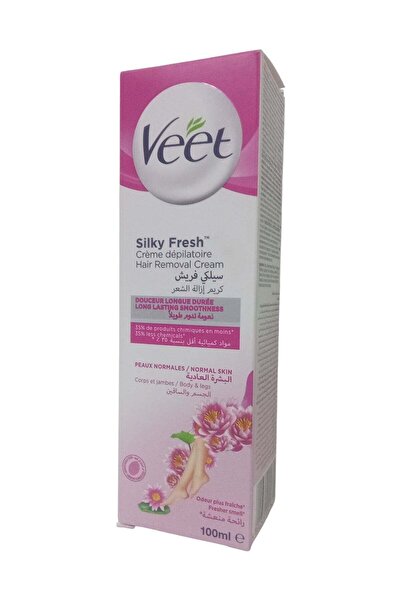Veet كريم إزالة الشعر حريري منعش للبشرة العادية 100 جرام