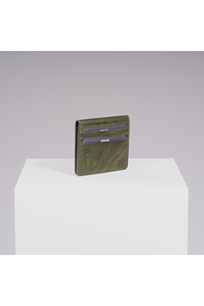 DEERDERİ London Vintage Leather Card Holder
