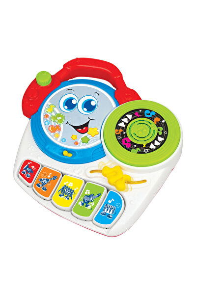 WINFUN خلاط دي جي ماجيك لايتس - لعبة موسيقية مع تأثيرات ضوئية وأزرار صوتية وو...
