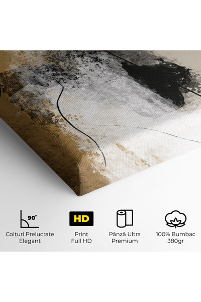 Arthub Tablou Canvas, Dormitor Si Living, Abstracte, Unique Acrylic Paintings