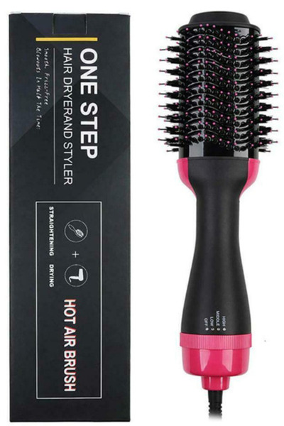 MANDU One Step 3in1 electric brush for volume with hot air dryer/brush/curler 1000 W