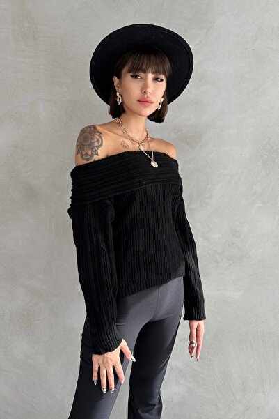 New Now Joli̇e Madonna Collar Knitwear Sweater