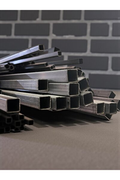 Home 15x15 Metal Profil 1mm Et Kalınlığı 2 Metre Ham Boyasız Kare Demir Profil