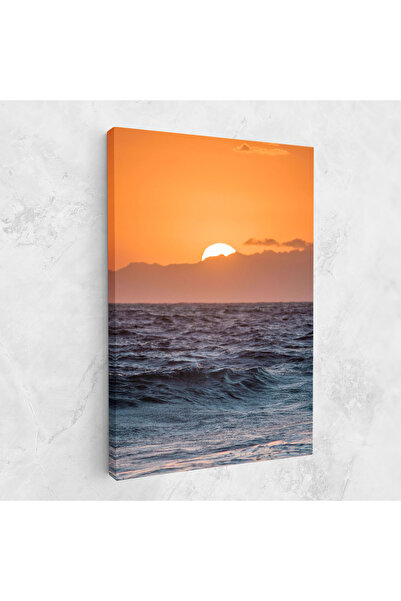 Arthub Canvas Painting, Bedroom And Living Room, Landscapes, Morning Waves