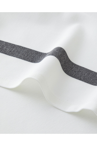 English Home Veloria Polyester Tablecloth 150X200 cm Black - White