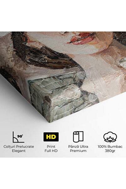 Arthub Canvas Painting, Bedroom And Living Room, Women, White Lady