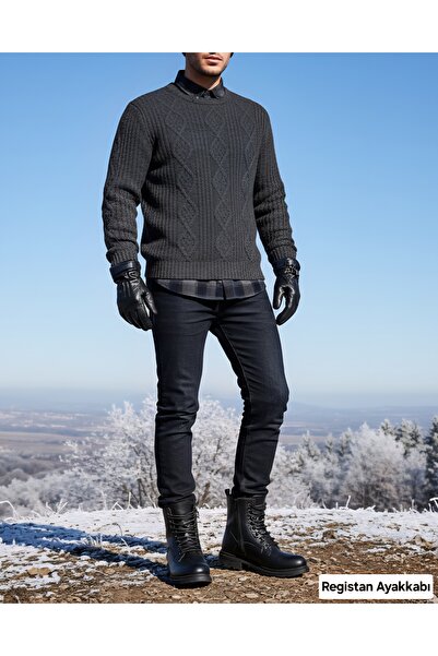 Registan Shoes Fallschirmjager Airborn Combat Postal Bot Su Ve Soğuk Geçirmez Ultra Sağlam