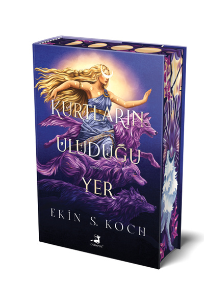 Olimpos Yayınları Kurtların Uluduğu Yer - Ciltli Özel Yan Boyamalı (Ekin S. K...