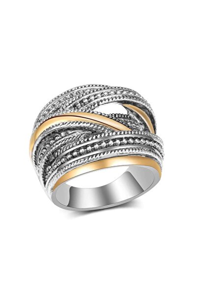 Pursehuit Inel argintiu, stratificat, Ninon C29 - 6 (circumferință: 51,9 mm)