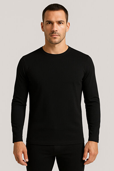 SEBURAM COLLECTION Thermal Zero Strait Long Sleeve Underwear Fanilya Top Thermal Underwear Long Sleeve Top