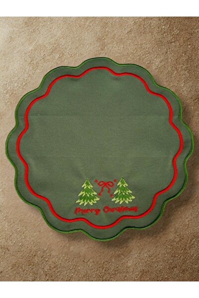 LİONYA DESİGN 2'li Yeni Yıl Nakışlı Sofra & Sunum Peçetesi - 30x30 (Sofralık ...