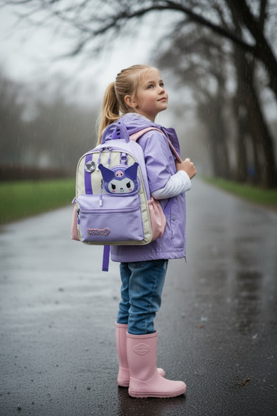 JOJO KIDS Girl child, kindergarten, nursery, daily use school backpack, waterproof, orthopedic.