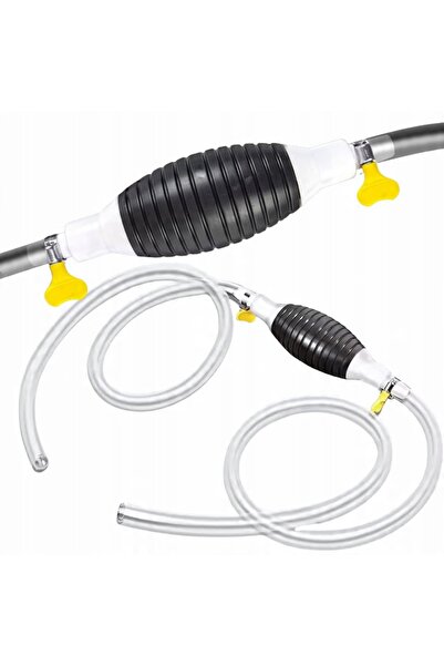 zola Manual pump for liquid transfer, connector diameter 15 mm, tube length 2 m, universal, black