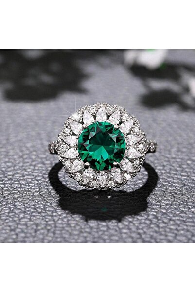 Pursehuit Inel argintiu, cu pietre de zirconiu, Skade C4 - 6 (circumferință: 51,9 mm)