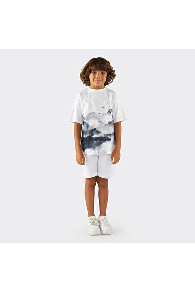 Panço T-ShirtwithPrintDetail