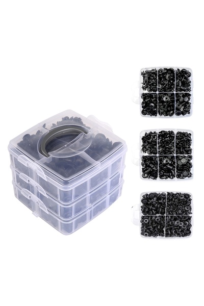 zola Set 625 cleme universale auto, plastic, negre