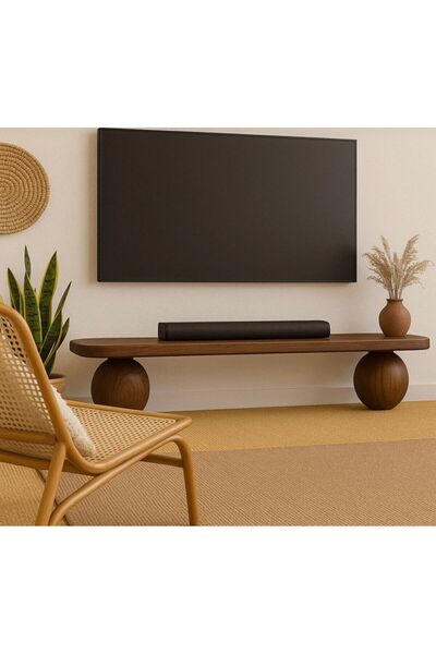 larissa design masif tv ünitesi