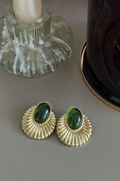 AMORE.İST STORE Renkli Yelpaze Küpe