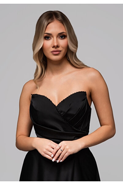 OMBRE Evening dress LA-OM-DLR267 - black