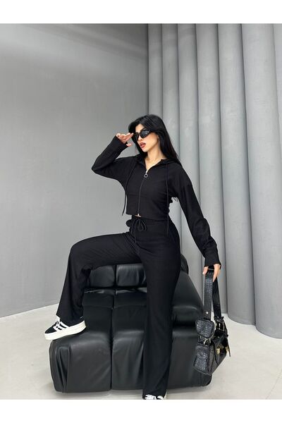 salome butik 2'Lİ CROP EŞOFMAN
