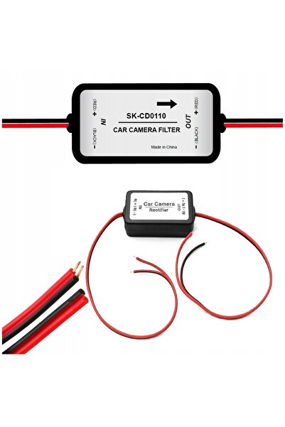 zola Stabilizer filter for reversing camera, 11-15 V, length 30 cm, VAG compatible, 45 × 25 × 15 mm