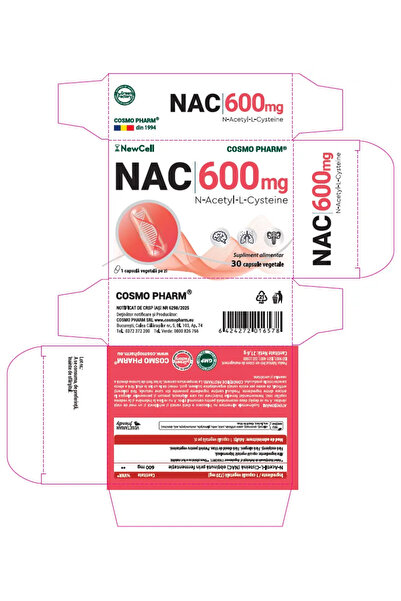 Cosmo Pharm NAC 600 (N-Acetylcysteine)