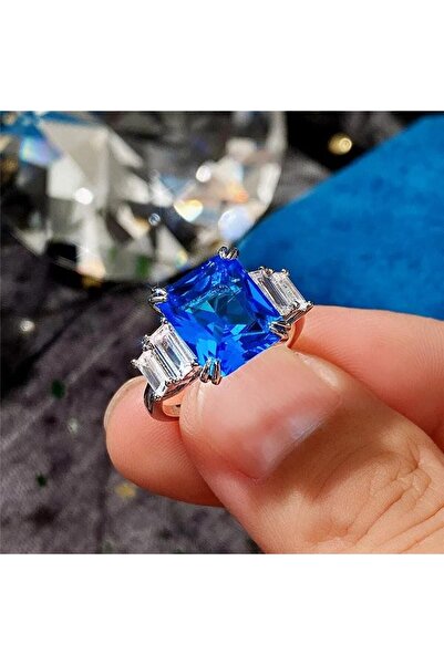 Pursehuit Inel argintiu, cu pietre de zirconiu, Mailen C9 - 6 (circumferință: 51,9 mm)