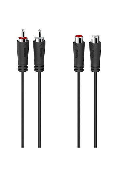 Hama Cablu RCA, Hama, Negru, 3 m