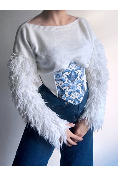 Pinn سترة إكرو مزينة بتفاصيل شراشيب