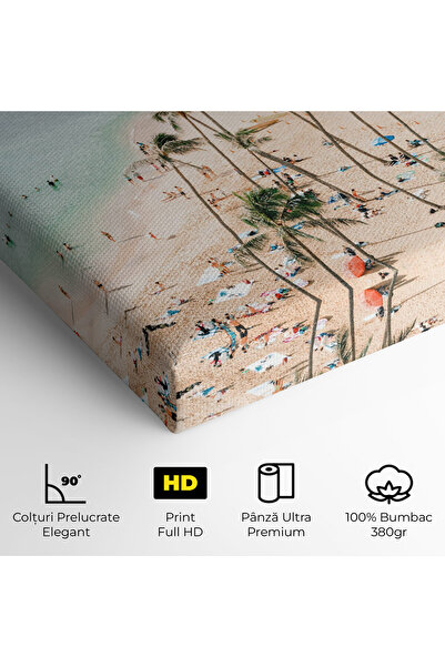 Arthub Canvas Painting, Bedroom And Living Room, Landscapes, Beach Day