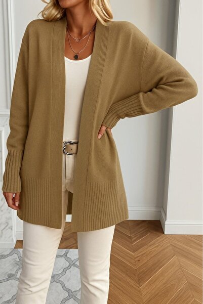GENCULUS Women's Long Sleeve Open Front Knit Cardigan