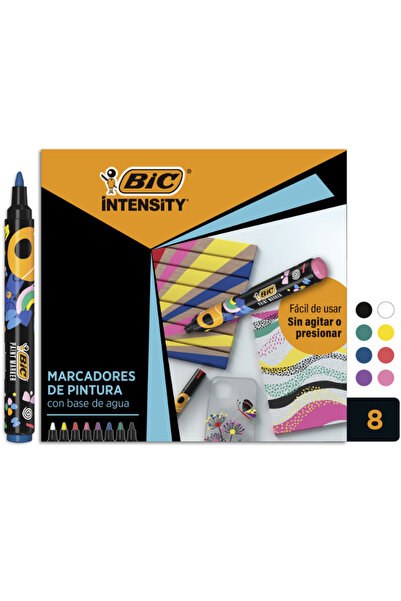 Bic Markere cu vopsea Intensity, 8 buc/set