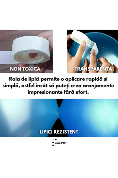 SDEPOT balloon glue roll