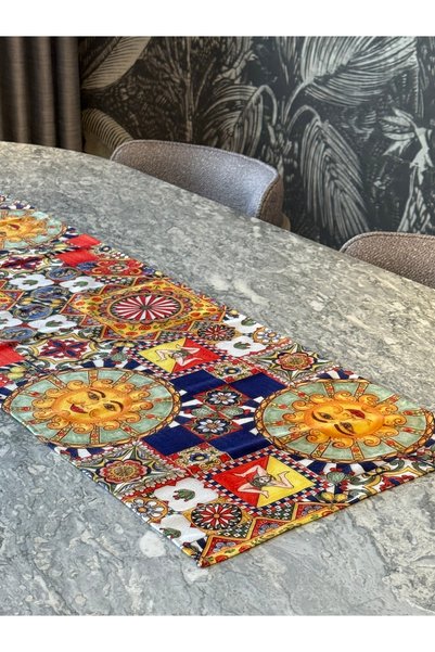 Skhome Sunny Modern Decorative Printed Runner 1 Piece 40X140Cm (Skr-02)