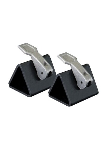 TRITON Set de 2 cleme pentru bare de extensie pentru banc de lucru, 48 x 44 x...