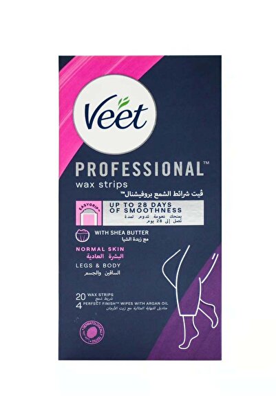 Veet Gel Wax Strips For Normal Skin Body And Legs