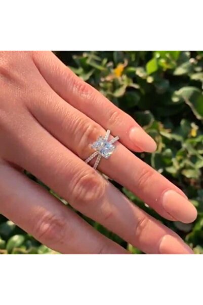 Pursehuit Inel argintiu, cu pietre de zirconiu, Minelle C1 - 6 (circumferință: 51,9 mm)