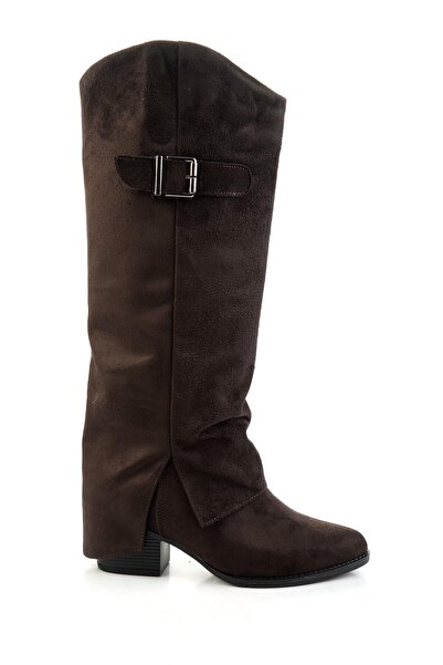 Bambi Kahve Kadın Çizme K03671103072