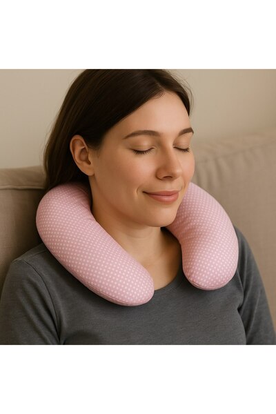H&İ HOME TEXTILE Kiraz Çekirdeği Yastığı - Boyun Yastığı- Omuz Yastığı- Yastığı - 570 Gram